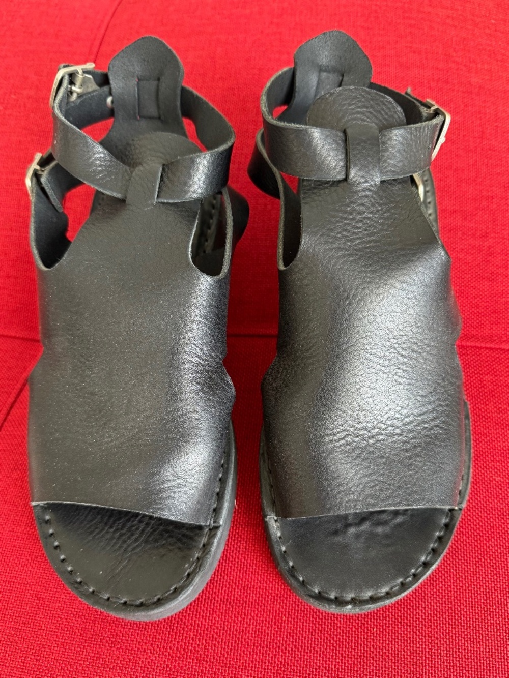 FRACAP Leather Sandals Size 7